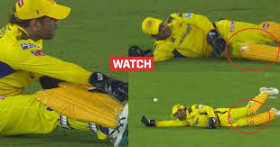 WATCH: MS Dhoni gets injured while ...