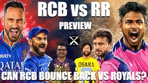 IPL 2024 Royal Challengers Bangalore vs Rajasthan Royals Preview | RCB vs RR | Pdoggspeaks - YouTube