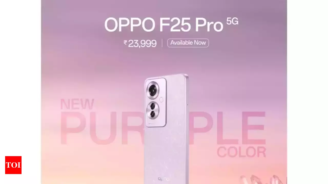 Oppo F25 pro smartphone with 67W fast charger launched with flexible desgin in 2024