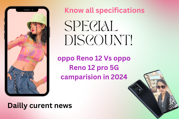 Oppo Reno12 Pro vs. Oppo Reno12 Know all comparison in 2024